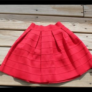 Beautiful Express Red Skirt xs/p